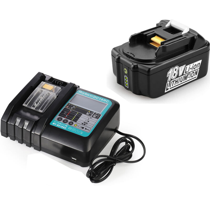 Batterie POWERWINGS BL1850B Li-ion 18 V de 5,0 Ah avec chargeur annoncé