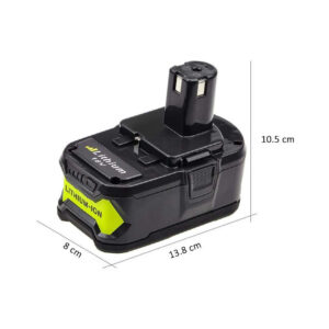 Batterie HOBBYTECH Ryobi One+ Lithium-Ion avec indicateur à quatre LED