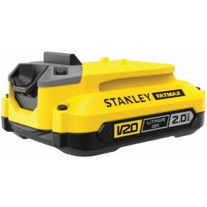 Batterie Stanley V20 SFMCB202-XJ lithium-ion 18 V et 2 Ah pour outils compatibles