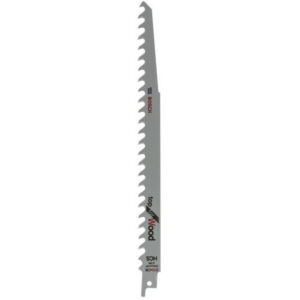 Lames de scie sabre Bosch S1542K en HCS pour bois tendre