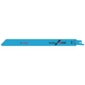 Lame Bosch S 1122 AF bimétal pour scie sabre, présentée en lot de cinq