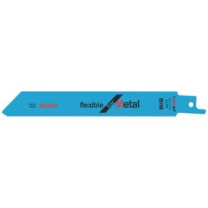 Lame Bosch S 922 AF bimétallique pour métal, présentée en lot de cinq