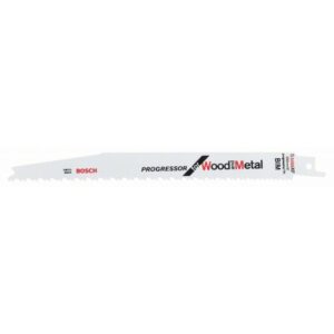 Lame Bosch S 3456 XF bimétallique, lot de 25 pour bois et métal