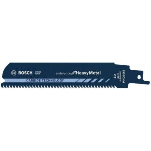 Lame de scie sabre Bosch S955CHM à denture en carbure pour métaux