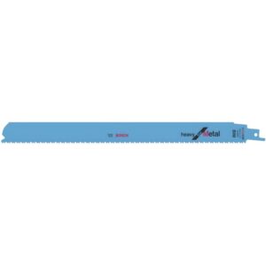 Lame Bosch S 1226 CHF bimétallique pour scie sabre et métaux