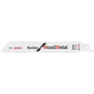 Lame Bosch S 922 VF bimétal pour scie sabre, paquet de 25 pièces