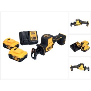 Scie sabre Dewalt DCS 369 sans fil avec batteries et chargeur inclus