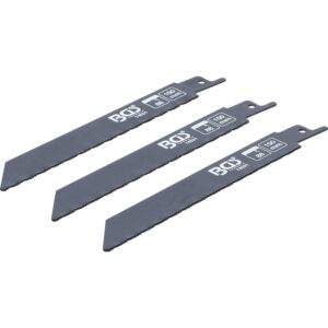 Jeu de lames BGS TECHNIC 7367 bimétalliques pour scie sabre et métaux