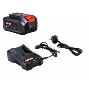 Kit batterie Echo Energy 40V avec batterie Garden+ et chargeur associé.