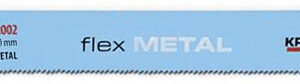 Lame Kreator à métal de 150 mm, lot de deux pièces avec denture fine