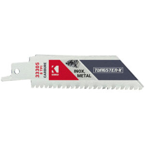 Lame scie sabre Erko TUNGSTEN-K avec plaquette en carbure de tungstène