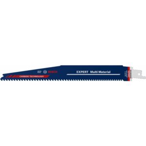 Lame Bosch S1156XHM à dents en carbure pour scie sabre multi-matériaux