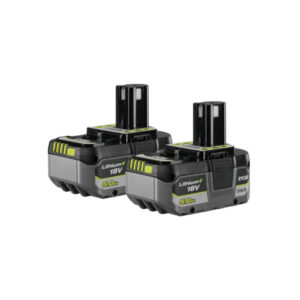 Lot de deux batteries Ryobi RB18LL50 lithium-ion pour outils 18 V One+