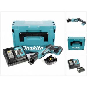 Scie sabre Makita DJR 183 avec batterie, chargeur et coffret Makpac