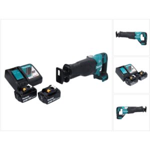 Makita DJR 187, scie sabre sans fil avec deux batteries et chargeur