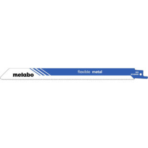 Lot de lames Metabo flexible metal bimétal pour scie sabre