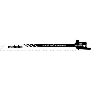 Lames de scie sabre Metabo en HCS, lot de deux pour matériaux isolants