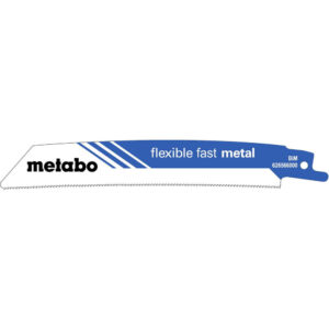 Lames de scie sabre Metabo BiM pour tôles, tubes et profilés métalliques
