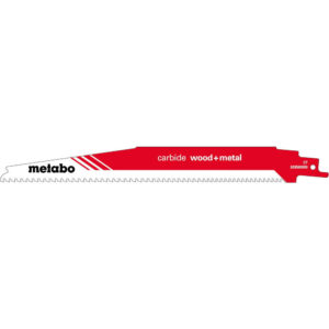 Lame Metabo carbide à dents en carbure pour bois clouté et métal