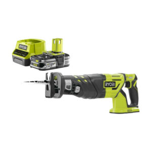 Scie sabre Ryobi R18RS7-0 avec batterie 18 V et chargeur rapide
