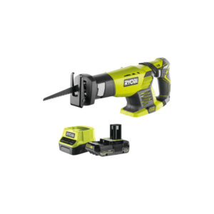 Scie sabre Ryobi RRS1801M 18 V avec batterie One+ et chargeur rapide