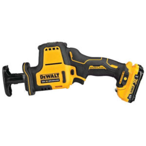 Scie sabre Dewalt DCS312D2 compacte avec batteries, chargeur et coffret TSTAK