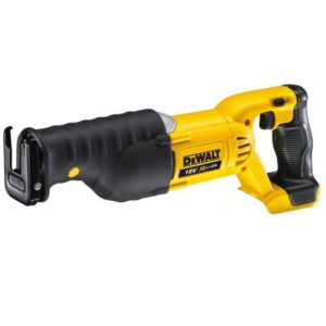 Scie sabre Dewalt DCS380N sans fil avec semelle pivotante et lame