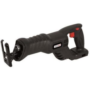 Scie sabre FLEX TOOLS 20V avec batterie, chargeur et lames pour plusieurs matériaux